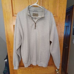 L.L.Bean half zip sweater